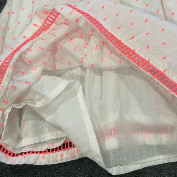 Cotton On Girls White and Pink Sleeveless Dress - Picture 2 of 5